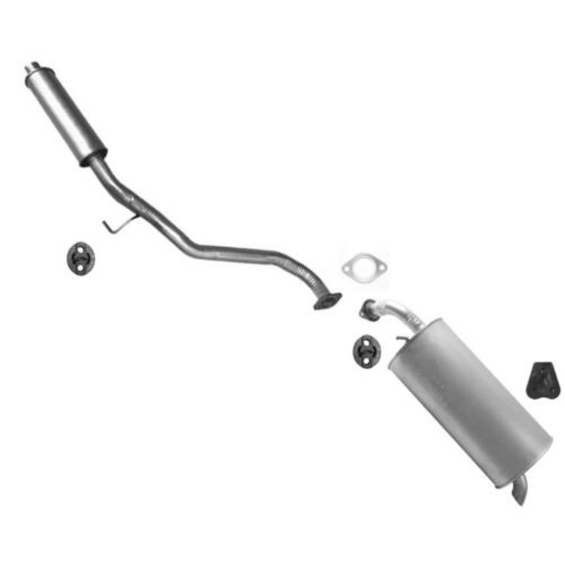 Rear Extension Exhaust Pipe Muffler Fits for 2013-2013 KIA Soul 2.0L