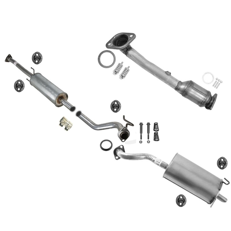 Rear Lower Converter Resonator & Muffler Assembly Fits 2012-2014 Honda CR-V 2.4L