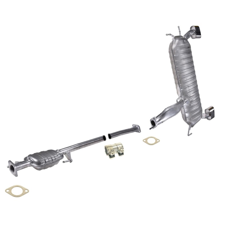 Replacement Parts For up to 02/24/2005 KIA Sportage 2.7L All Wheel Drive Muffler