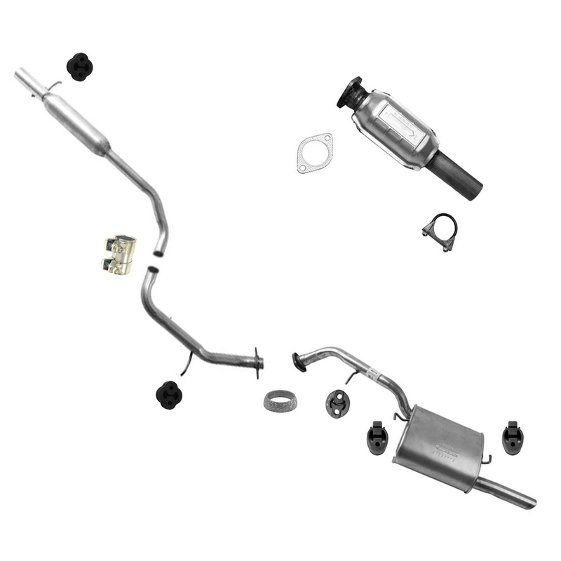 Rr Catalytic Converter Extens Pipe Muffler Fits for 2006-2015 Mazda 5 Automatic