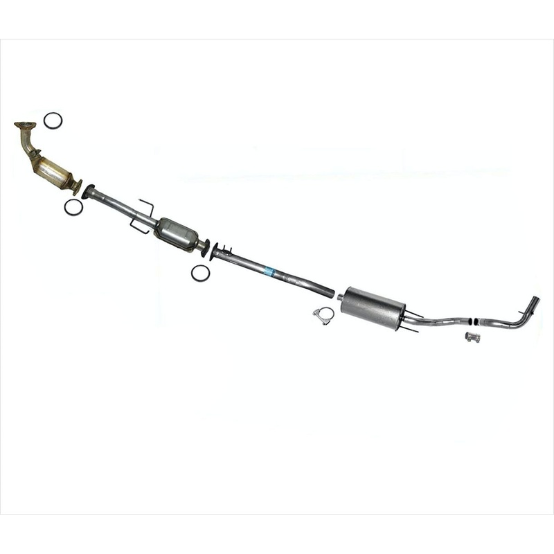 Catalytic Converter Middle Pipe & Muffler for Toyota Tacoma 3.4L Xtra Cab 01-04
