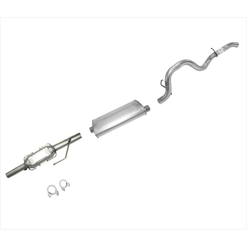 Catalytic Converter Muffler Tail Pipe Exhaust Pipe for Jeep Wrangler 1997-1999