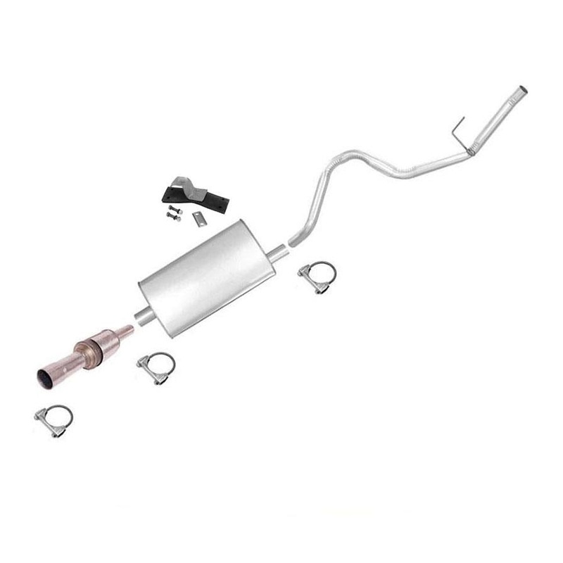 Converter & Exhaust System Muffler For Jeep Cherokee 4.0L 1993-1995