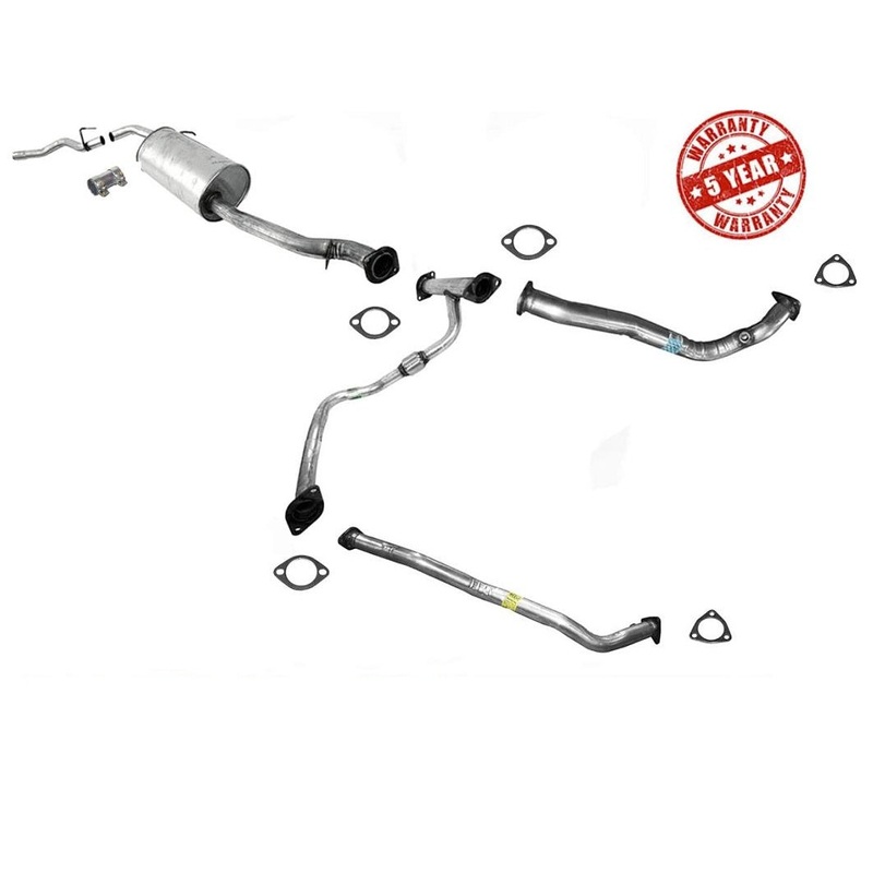 Exhaust System Fits Nissan Frontier 3.3L V6 2000 With Federal Emissions Only