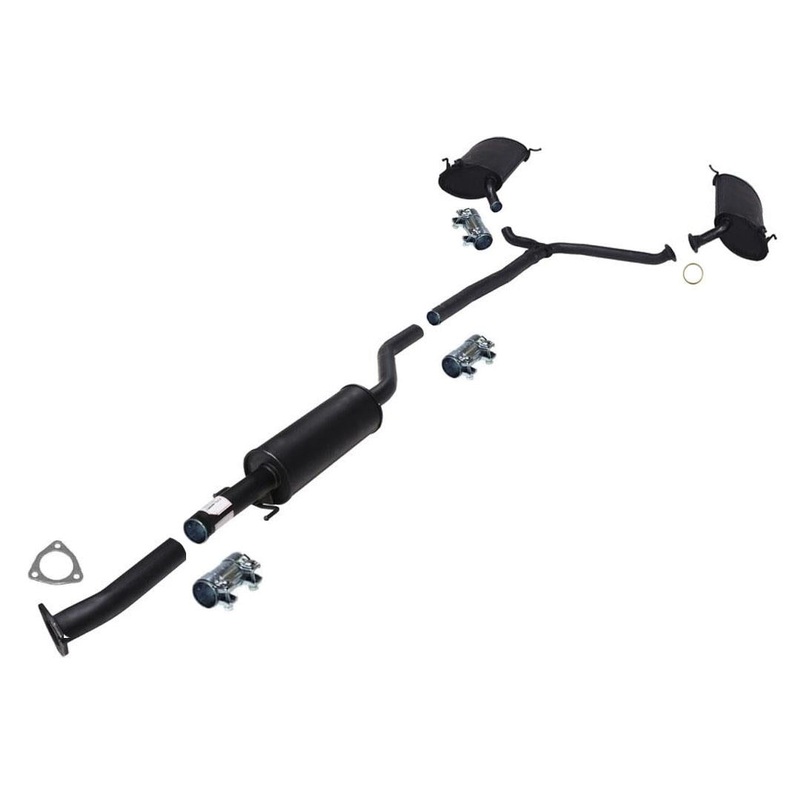Exhaust System Rear Resonator and Mufflers for Acura TSX 2.4L Sedan 2009-2014
