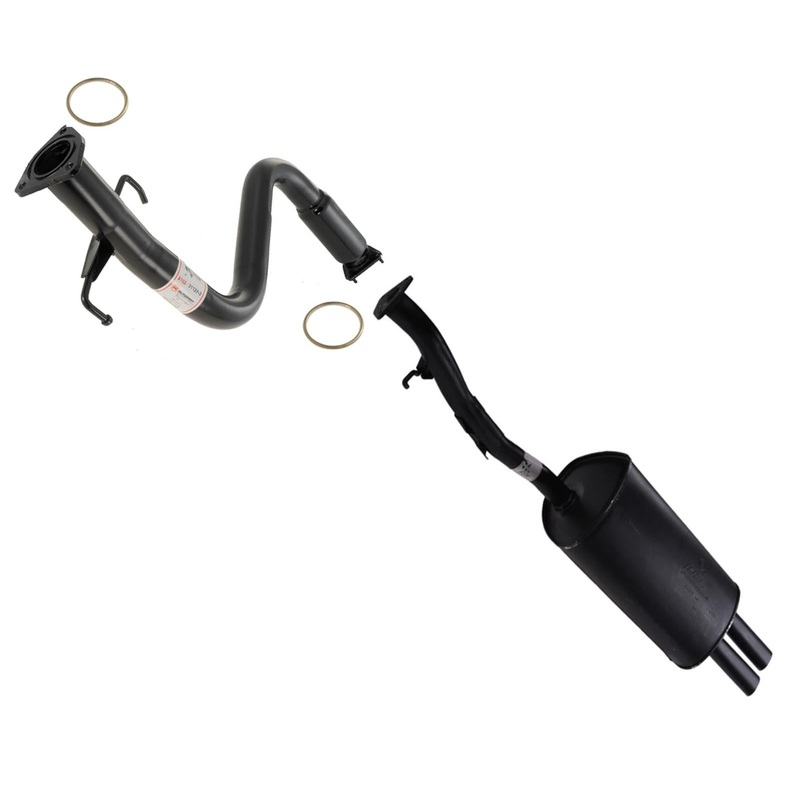Fits 1996-1999 Acura RL 3.5L V6 Middle Resonator & Muffler Exhaust System