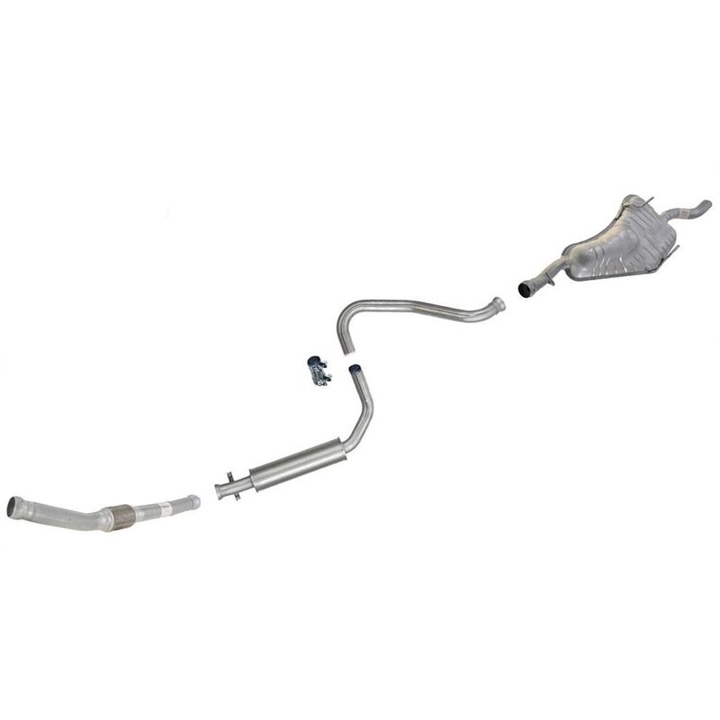Fits 1999-2001 Saab S & SE 9-3 9 3 2.0L Turbo Exhaust System Pipe Muffler