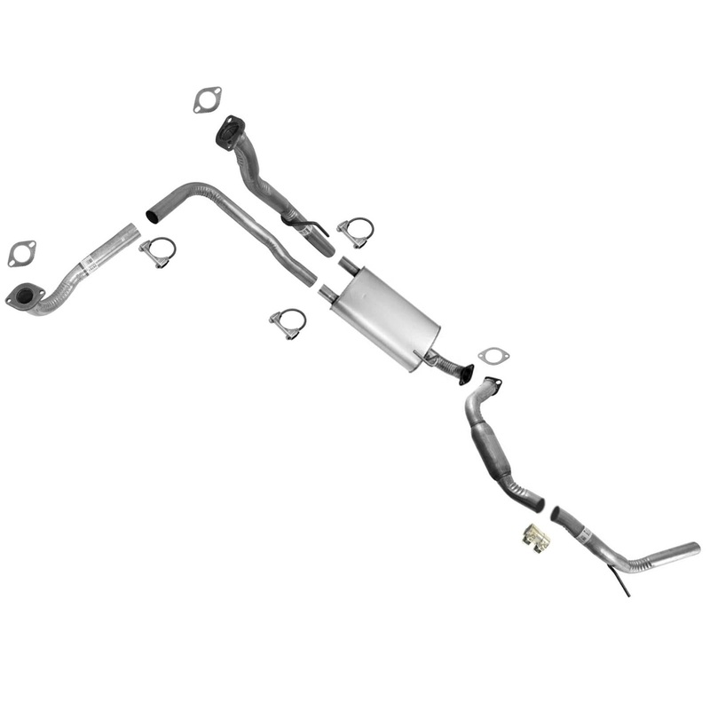 Fits for 07-15 Armada 5.6L Walker Brand Muffler Pipe Exhaust System Plain Tip