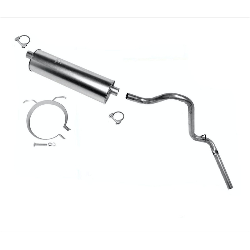 For 1985 1986 1996 Ford Bronco 4.9L & 5.0L 5.8L Muffler Tail Pipe Exhaust System