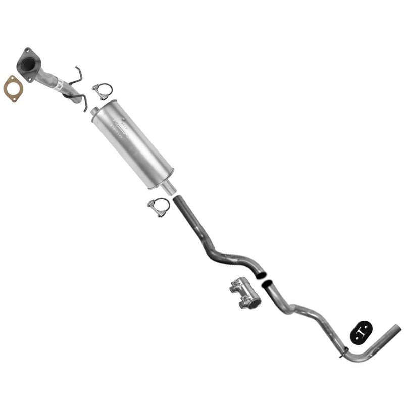 For 1986 1988 1989 Ford Ranger 2.9L V6 Muffler Exhaust System W/ 114" Wheelbase