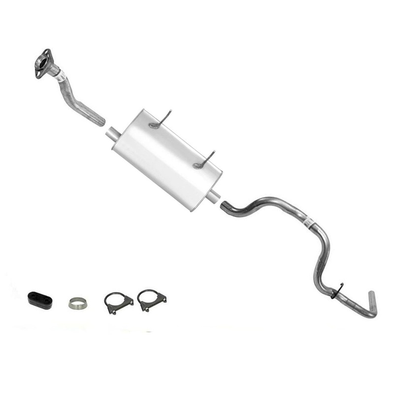 for 1998 2000 Ford Ranger With 112" Inch Short Wheelbase 3.0 4.0 Muffler Exhaust