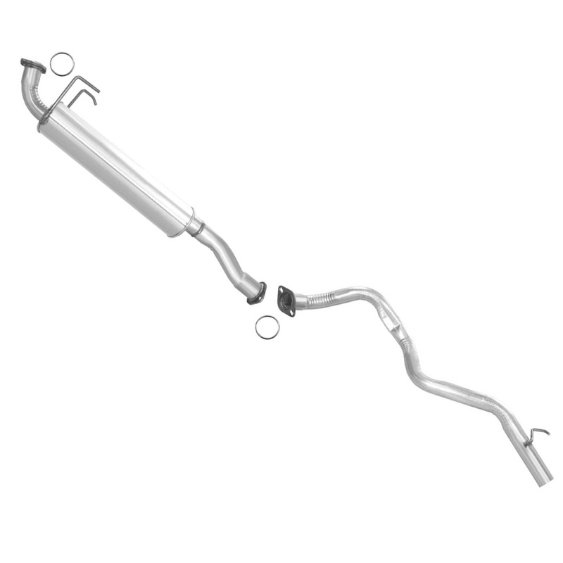 For 2001-2002 Toyota 4Runner With 3.4L Engine Muffler Tail Pipe Exhaust System