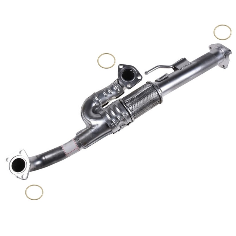 Front Y Pipe With Flex & Gaskets Fits 2007-2009 Acura MDX 3.7L OE# 18210-STX-A02