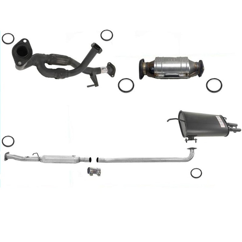 Full Exhaust System Converter Pipe Muffler For 92-93 Camry ES300 3.0L 4 Door