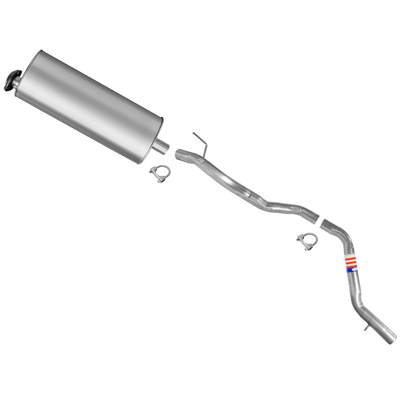 Muffler Tail Pipe Exhaust System for Jeep Grand Cherokee 2005 2006 2009 2010