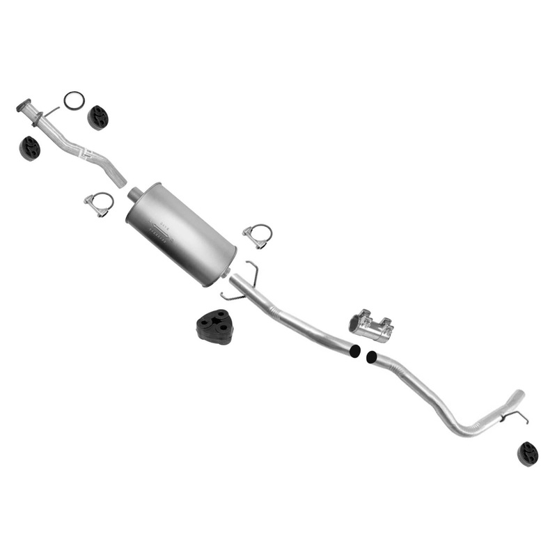 Muffler Tail Pipe Exhaust System for Toyota T100 4 Wheel Drive 3.4L 1995 1998