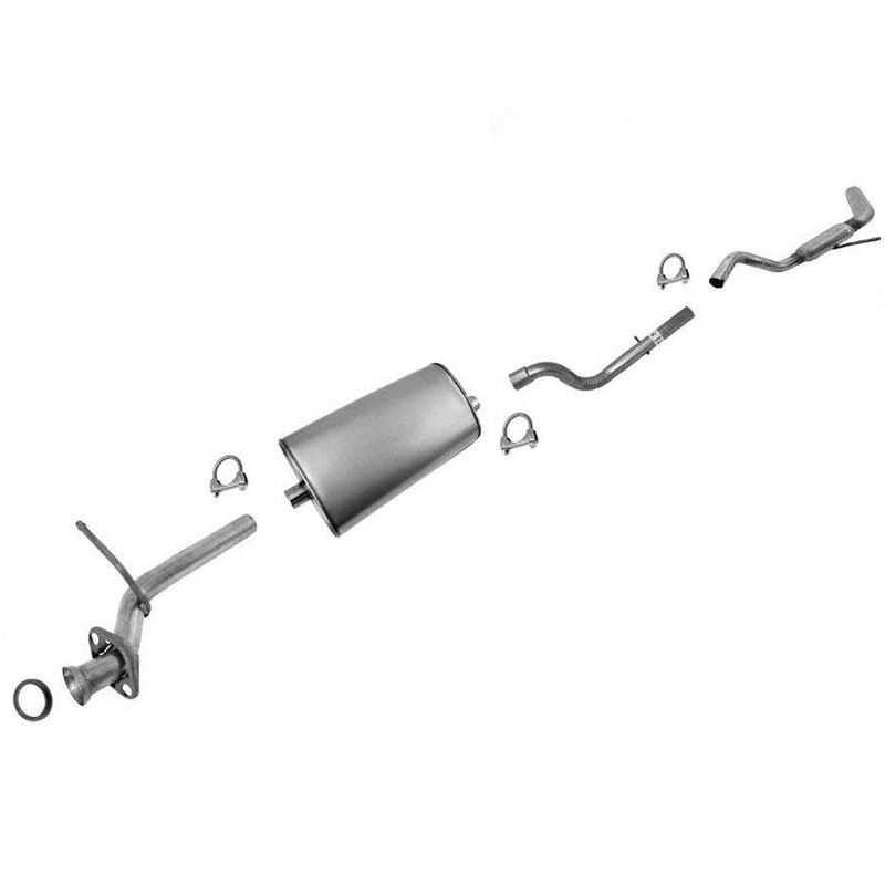 Muffler Tail Pipe Exhaust System Ford Explorer 4.0L 2006 2007 2008 2009 2010