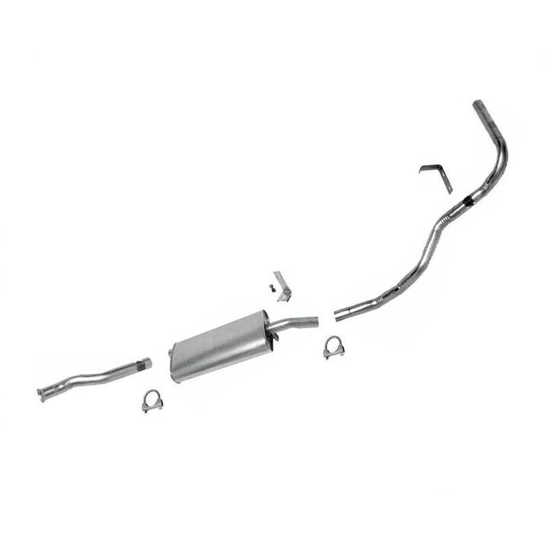 New Exhaust Muffler Pipe for Chevrolet S10 Pick Up 83-91 108.3 Inch Wheel Base