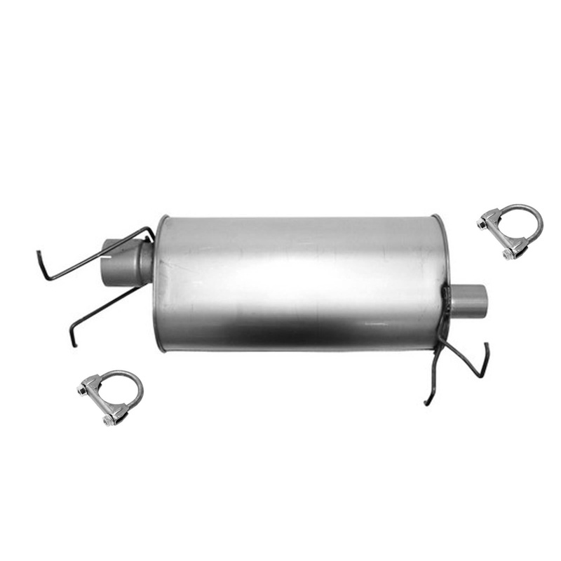 New Muffler & Clamps for Dodge Ram 2500 3500 94-02 Cummins Diesel 5.9L Made USA