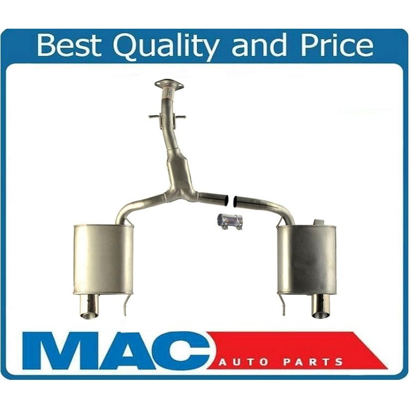 Rear Dual Muffler With Tips For Lexus IS350 3.5L V6 2009-2011