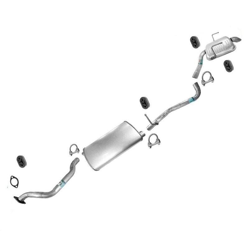 Single Exhaust System For 09 10 2011 2012 2014 2017 3.6 Chevrolet Traverse LS LT